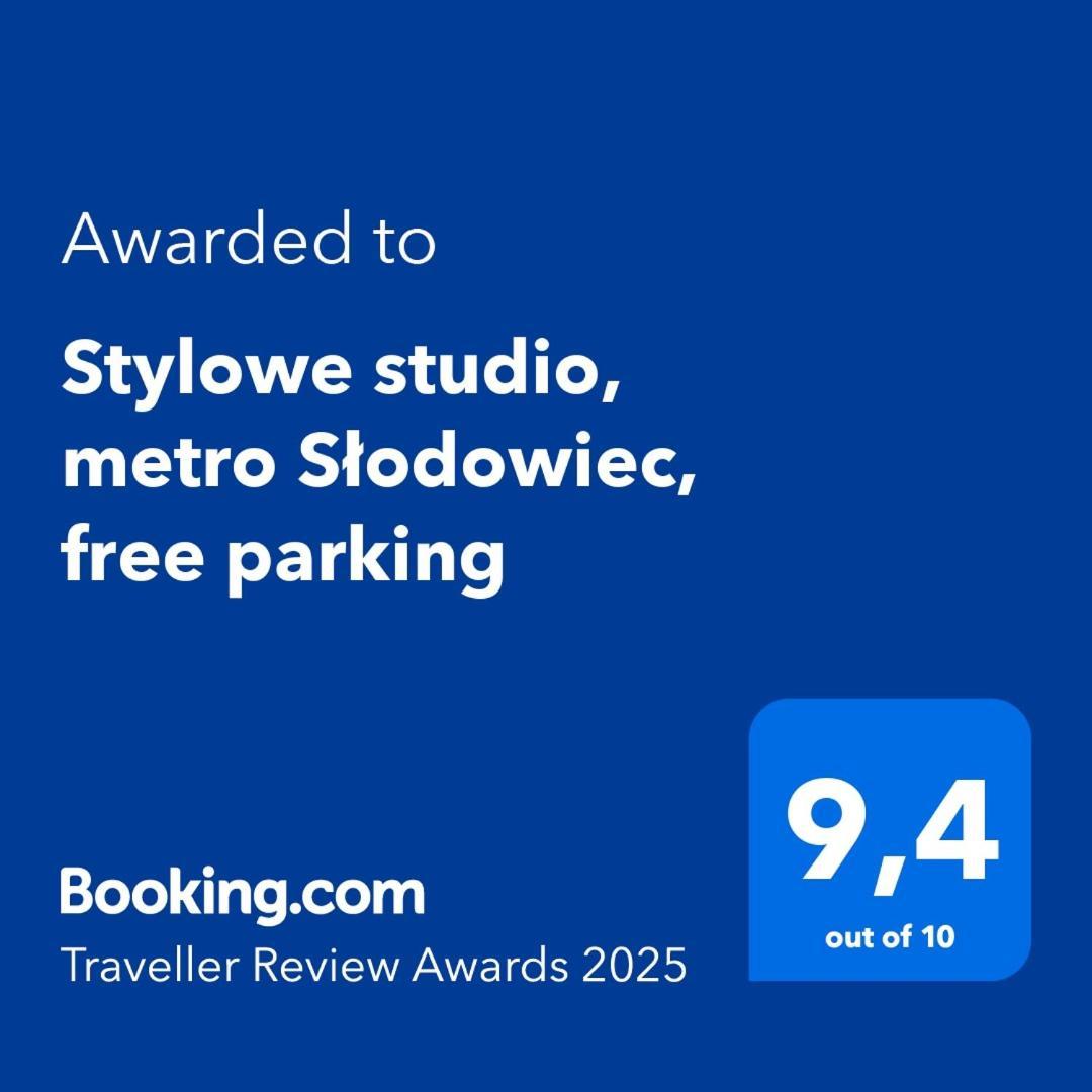 Stylowe Studio Krzemieniecka, Metro Slodowiec, Free Parking By Cosmo Spirit Βαρσοβία Εξωτερικό φωτογραφία